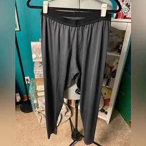 HeatLast light weight base layer pants grey size large EUC